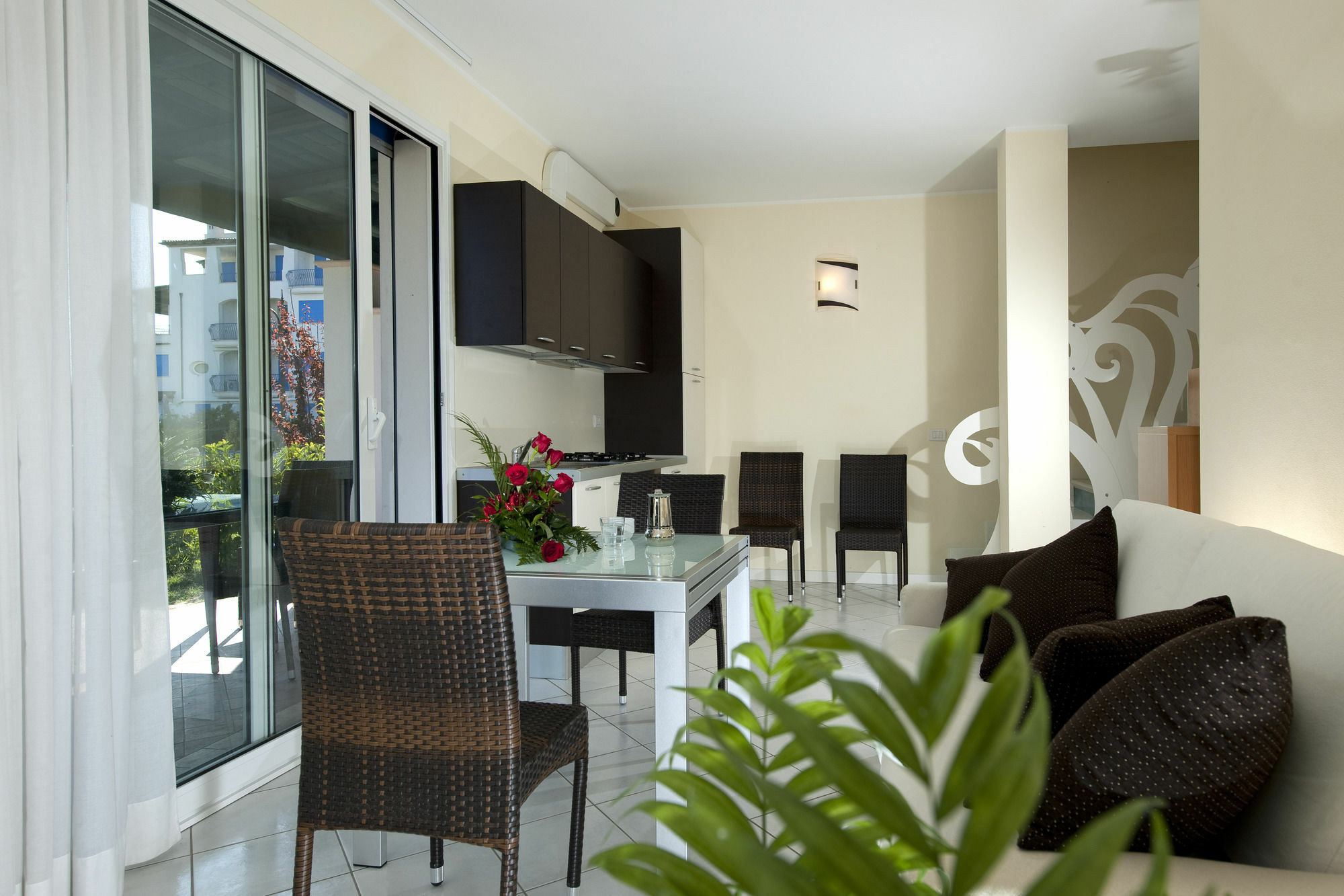Portoverde Beach Apartments ミザーノ・アドリアーティコ エクステリア 写真