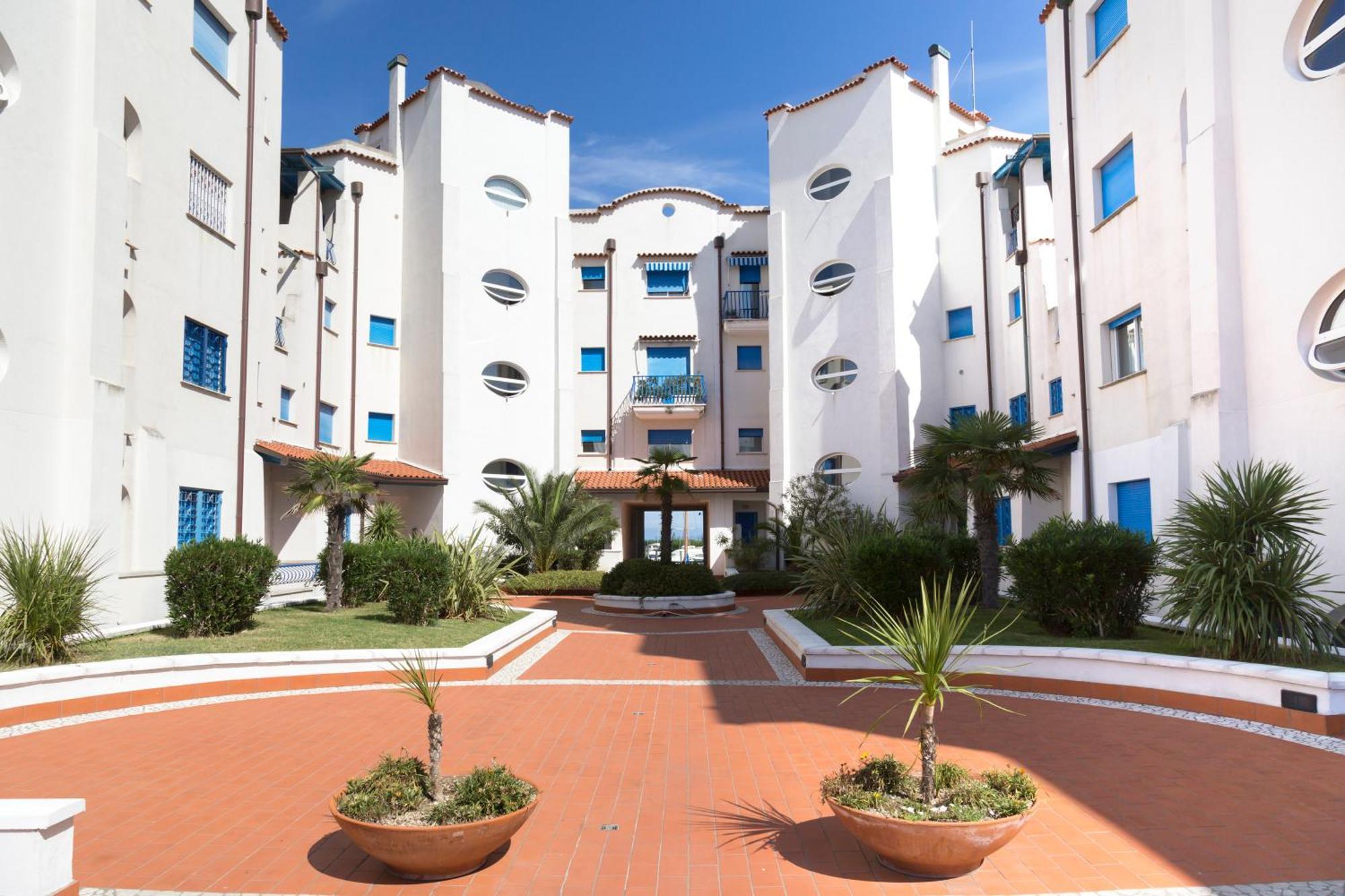 Portoverde Beach Apartments ミザーノ・アドリアーティコ エクステリア 写真