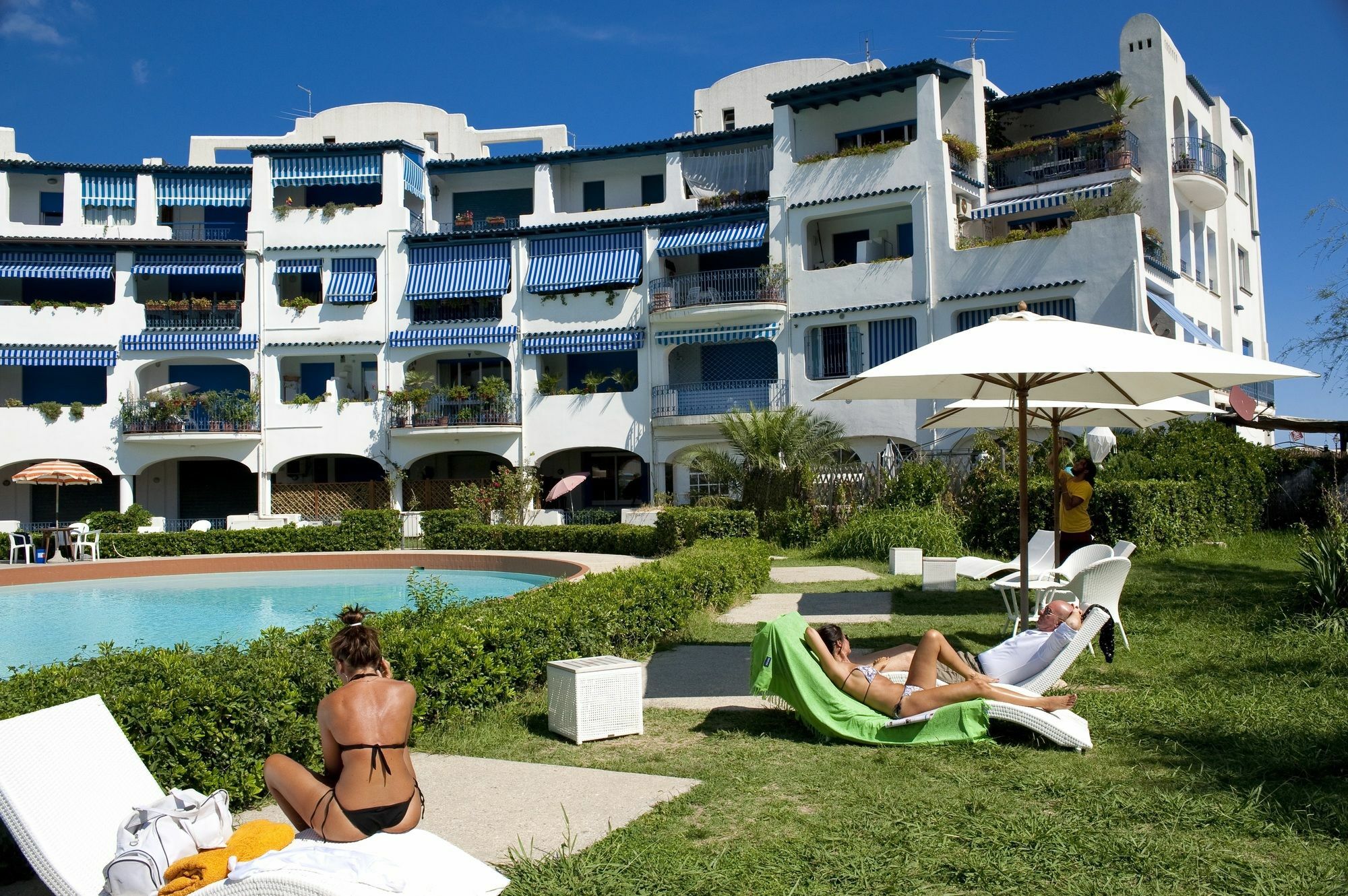 Portoverde Beach Apartments ミザーノ・アドリアーティコ エクステリア 写真